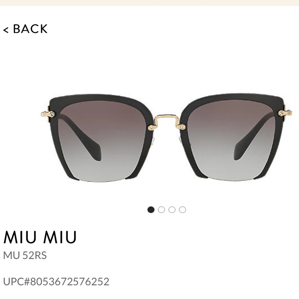 🔥MIU MIU RIMLESS SUNGLASSES🔥 - Picture 7 of 8